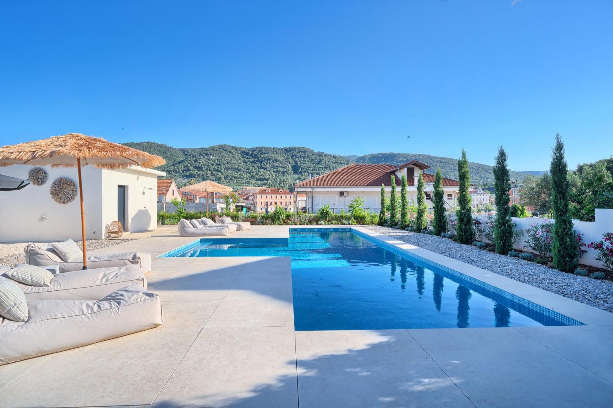 Hvar Luxury Villa And Pool With View In Heart Of Stari Grad Stari Grad  Exterior photo