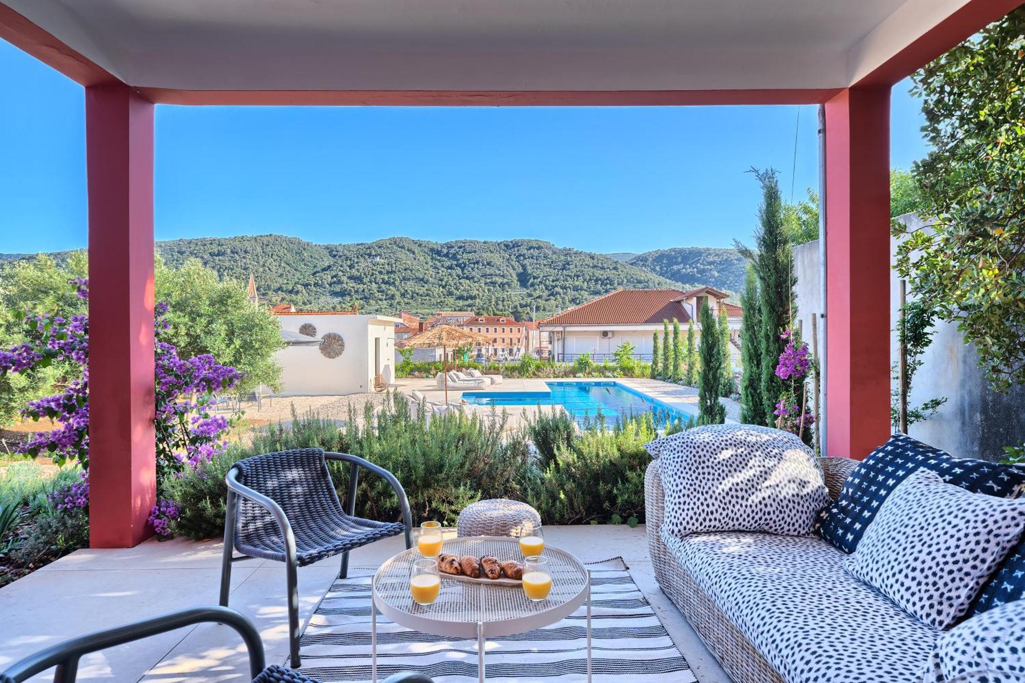 Hvar Luxury Villa And Pool With View In Heart Of Stari Grad Stari Grad  Exterior photo